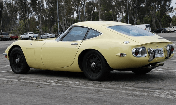 1967 Toyota 2000 GT Bendix Yellow