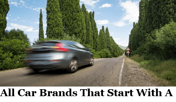 All Car Brands That Start With A