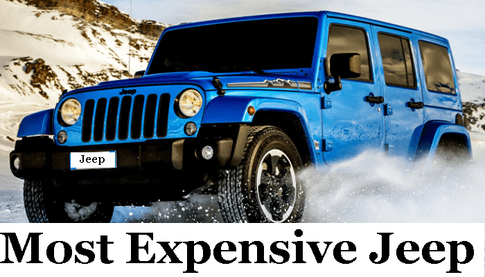 Most Expensive Jeep