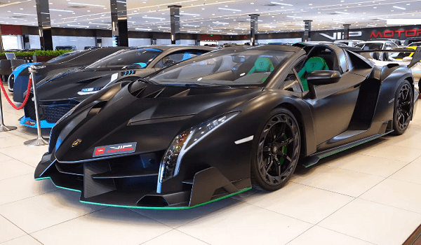Lamborghini Veneno - most expensive luxury sports cars