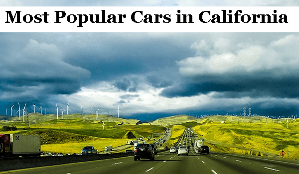 Most Popular Cars in California