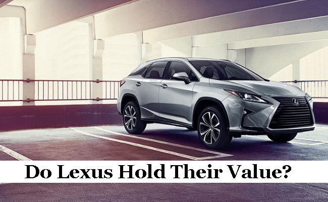 do lexus hold their value