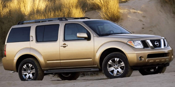 Nissan Pathfinder Years to Avoid